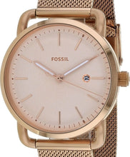 Load image into Gallery viewer, Authentic FOSSIL Commuter Rose Gold Stainless Steel Ladies Watch
