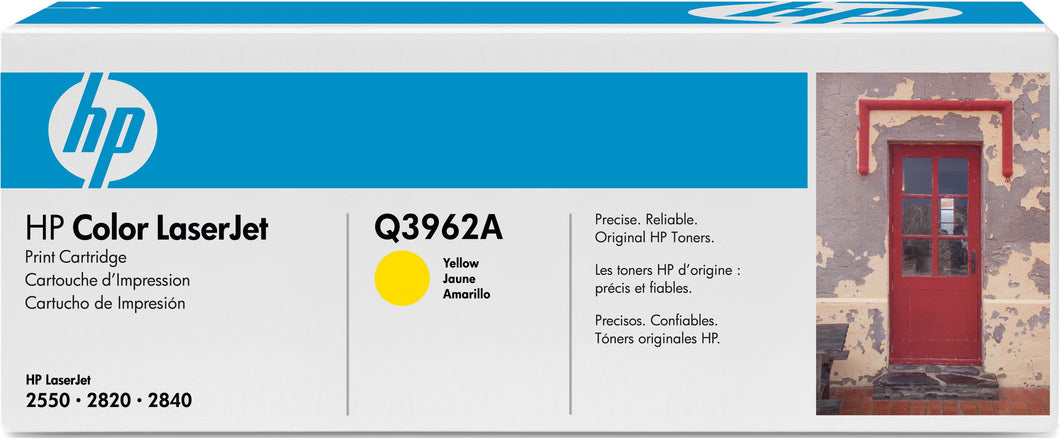 Genuine HP Q3962A (122A) Yellow Toner Cartridge