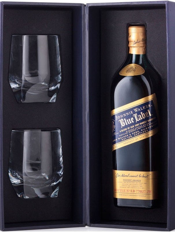 JOHNNIE WALKER Blue Label Whisky Gift Set
