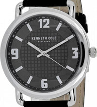 Load image into Gallery viewer, Authentic KENNETH COLE Classic Black Leather Mens Watch
