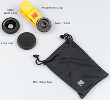 Load image into Gallery viewer, KODAK Smartphone 2-in-1 Lens Set (Extra Wide &amp; Macro)
