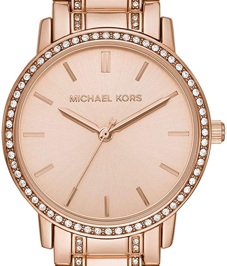 Authentic MICHAEL KORS Melissa Glitz Rose Gold Ladies Watch