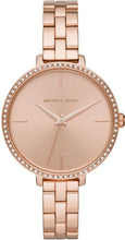 Load image into Gallery viewer, Authentic MICHAEL KORS Charley Crystal Accented Rose Gold Ladies Watch

