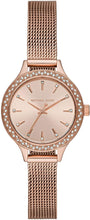 Load image into Gallery viewer, Authentic MICHAEL KORS Runway Crystal Accented Rose Gold Ladies Watch
