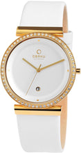 Load image into Gallery viewer, Authentic OBAKU Denmark Crystal Accented Ladies Watch
