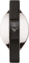 Load image into Gallery viewer, Authentic OBAKU Denmark Black Leather Ladies Watch
