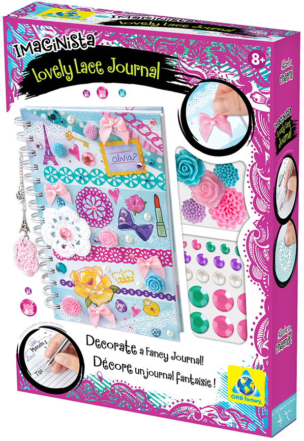 ORB FACTORY Imaginista Lovely Lace Journal