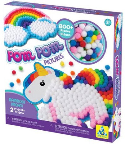 ORB FACTORY Pom Pom Pictures Rainbow Dream