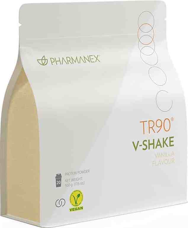 PHARMANEX TR90 V-Shake – Vanilla Vegan Protein Shake