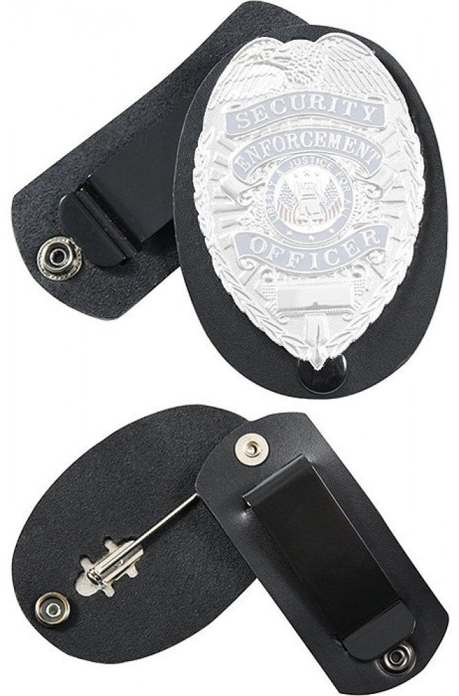 ROTHCO Leather Swivel Badge Holder