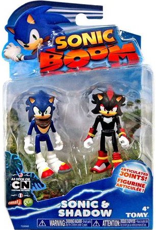SONIC BOOM Sonic & Shadow Action Figures - Rare (Collectors Item)