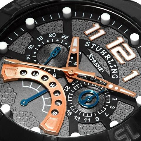 Authentic STUHRLING Gen-X Xtreme Multifunction Oversized Mens Watch