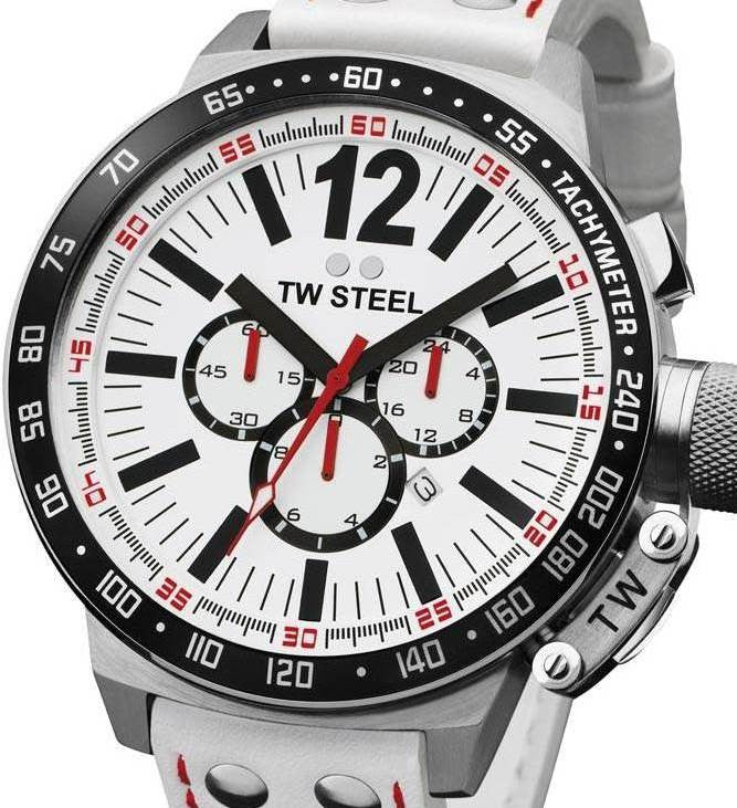Authentic TW STEEL CEO Canteen Chronograph Oversized Mens Watch
