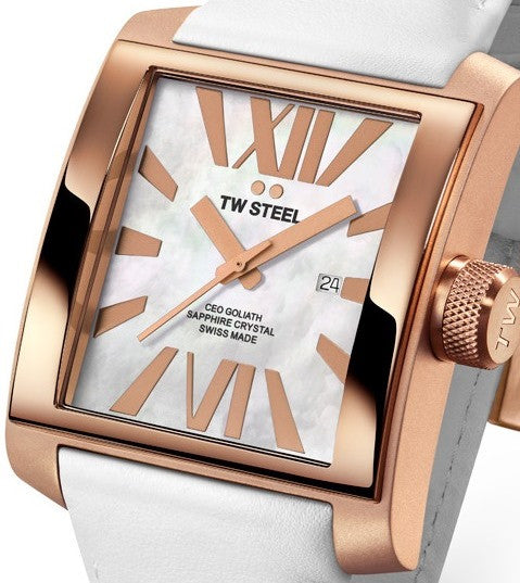 Tw steel women's rose gold watch hotsell