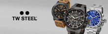 Load image into Gallery viewer, Authentic TW STEEL CEO Canteen White Leather Oversized Ladies Watch
