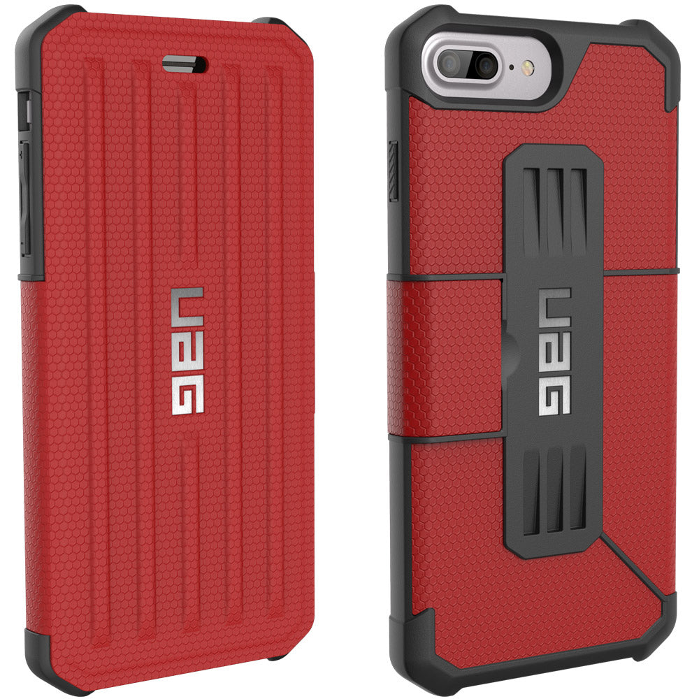 UAG Metropolis Iphone 7 Plus / 8 Plus Heavy Duty 360 Degree Folio Cover Case