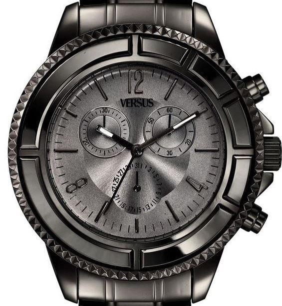 Authentic VERSUS By VERSACE Tokyo Stainless Steel Chronograph Mens Watch